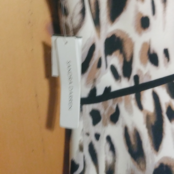 Sandra Darren Leopard Print Dress l Animal Print - Picture 7 of 8
